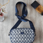 韓國MLB 牛仔風老花斜背包